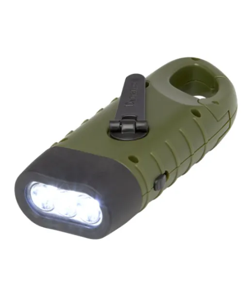 Helios Kierrätetystä Muovista Valmistettu Aurinkodynamotaskulamppu Karbiinihaalla