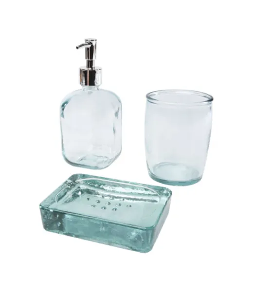 Jabony 3-osainen Kylpyhuoneen Tarvikesarja, Kierrätyslasia