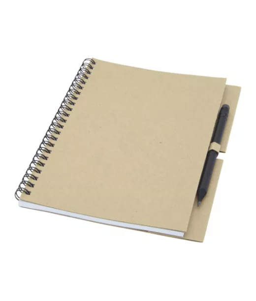 Luciano Eco -muistikirja Ja Kynä – Keskikokoinen Natural