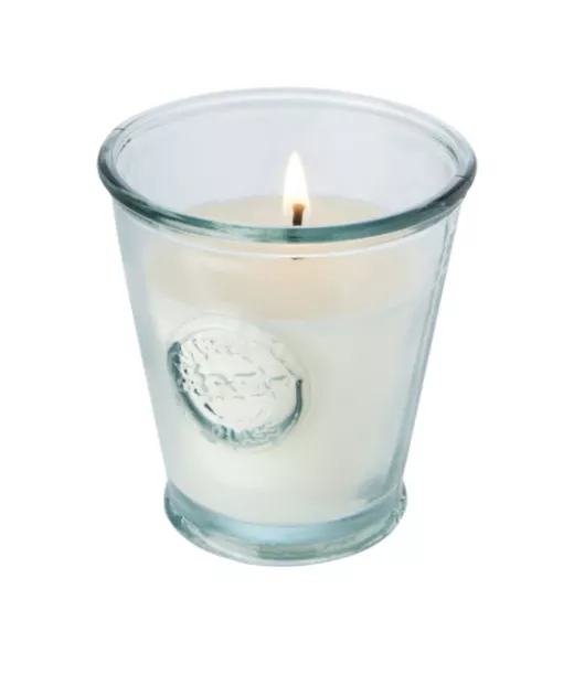 Luzz-soijakynttilä Kierrätyslasiastiassa Kirkas Läpinäkyvä