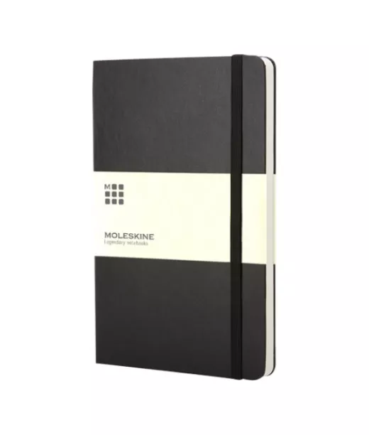 Moleskine Classic Pk -muistikirja, Kovakantinen - Tavallinen Musta