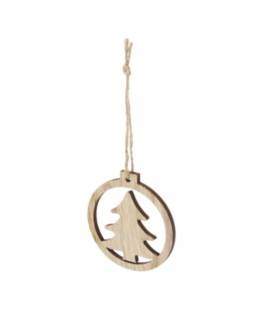 Natall Puinen Puukoriste Natural