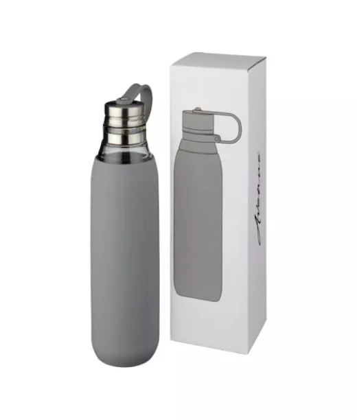 Oasis 650 Ml:n Lasinen Juomapullo Harmaa