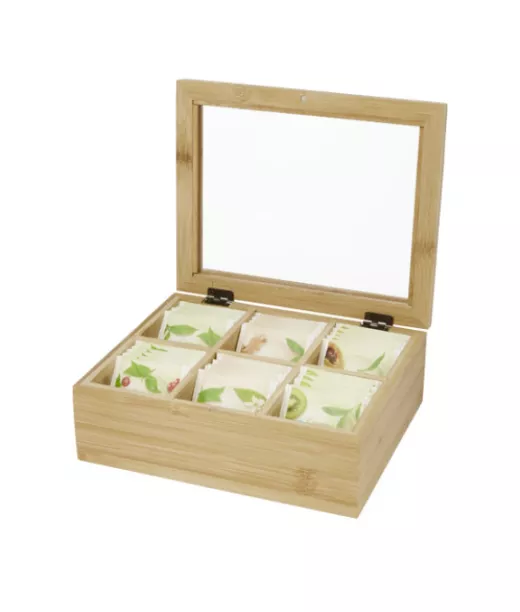 Ocre-bambuteelaatikko Natural