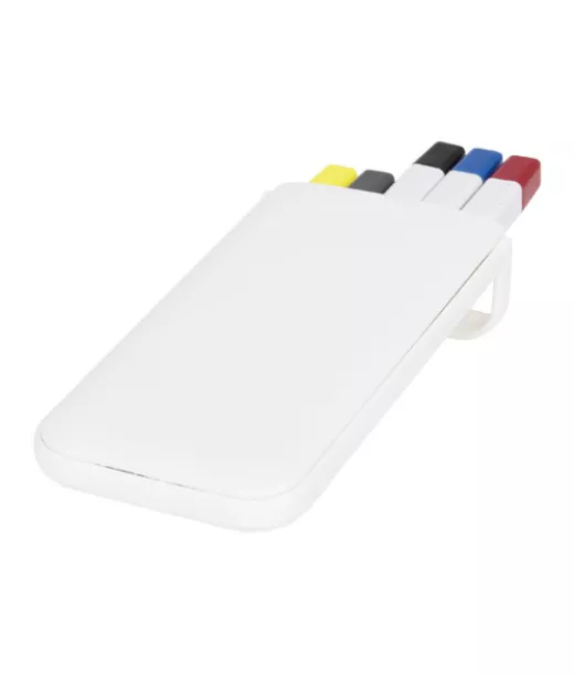 Office-kynäsetti Valkoinen