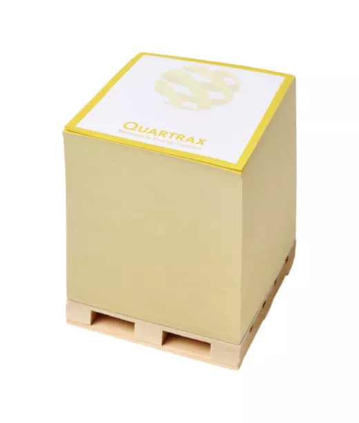 Pallet Block Mate®-muistiokuutio Lavalla, 1a, 100x100 Valkoinen