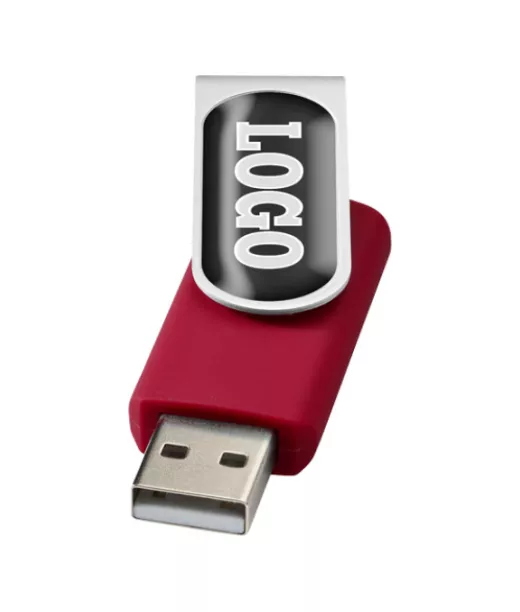 Rotate-doming-usb-muistitikku, 2 Gt Punainen