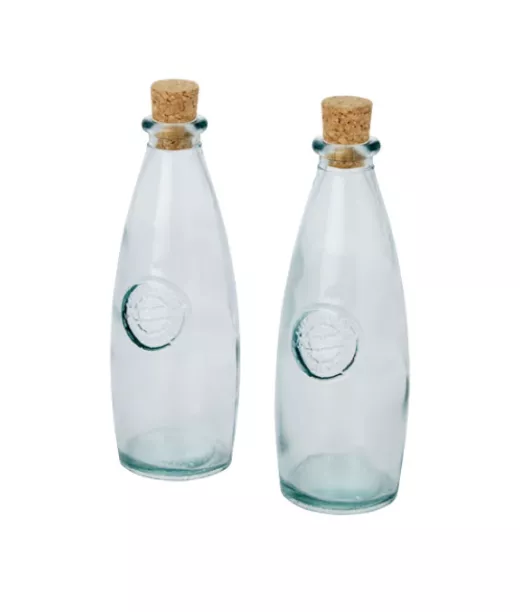 Sabor 2-osainen öljy- Ja Etikkasetti Kierrätyslasista Kirkas Läpinäkyvä