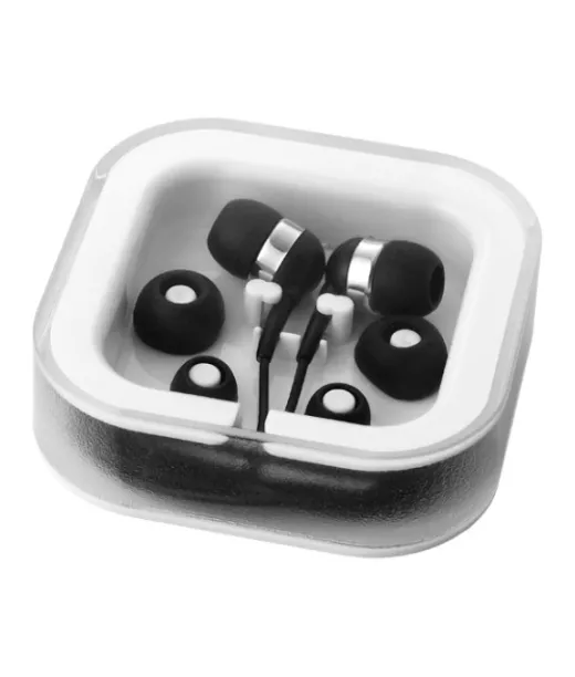 Sargas-nappikuulokkeet, Joissa On Mikrofoni Musta