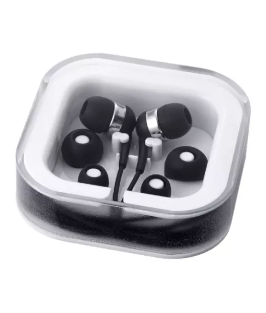 Sargas-nappikuulokkeet Musta