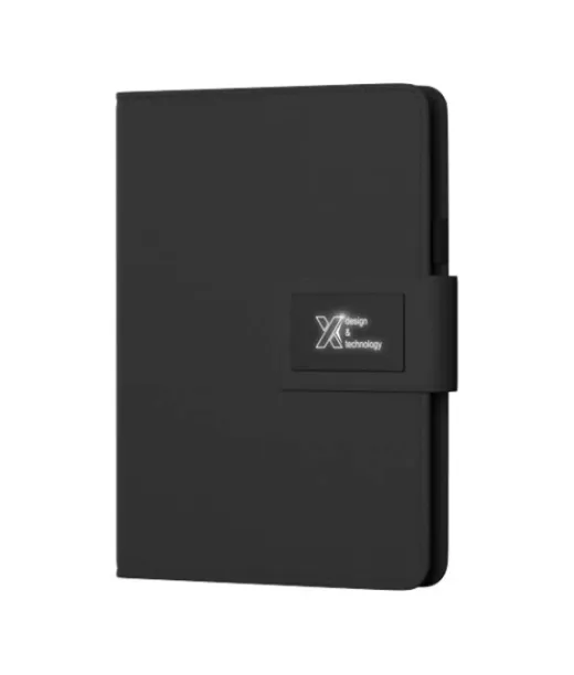 Scx.design O16 -muistikirja Varavirtalähteellä, Koko A5, Valaistuva