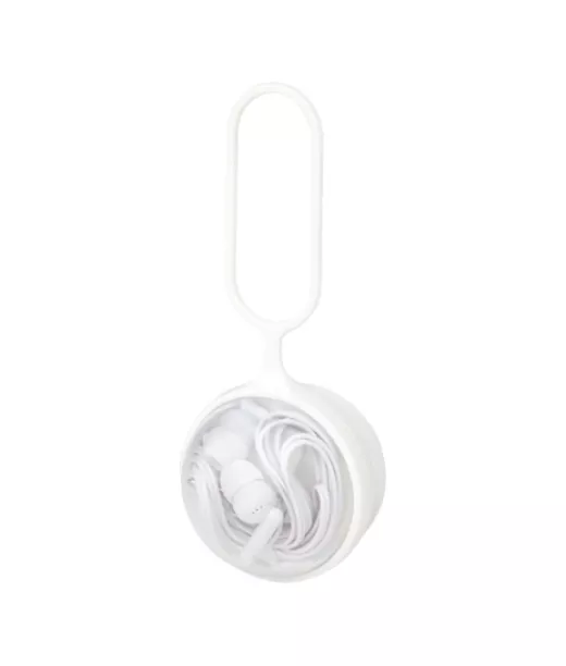 Simba 3-in-1 -latauskaapeli Ja Nappikuulokkeet Valkoinen