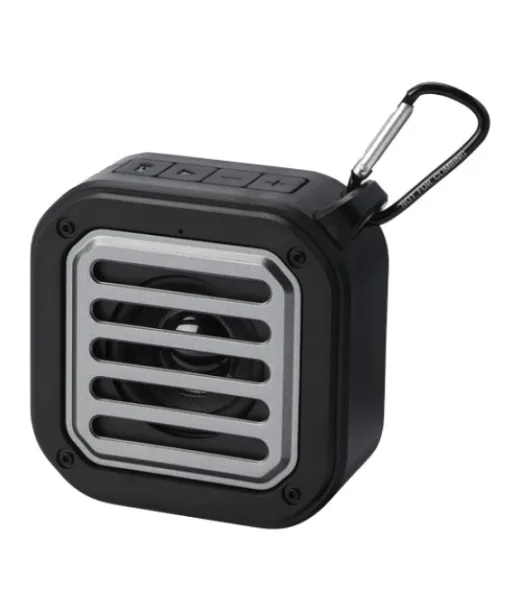 Solo 3 W:n Ipx5 Rcs -kierrätetystä Muovista Valmistettu, Aurinkoenergialla Toimiva Bluetooth®-kaiutin Jousihaalla 