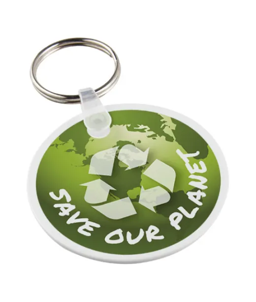 Tait Ympyränmuotoinen Kierrätetty Avaimenperä