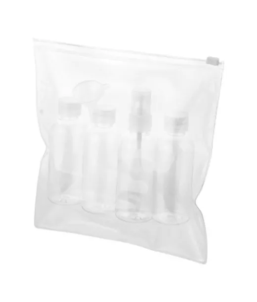 Tokyo-matkapullosetti, Lentohyväksytty Läpinäkyvä