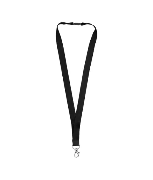 Turvaklipsillinen Julian-bambukaulanauha Musta