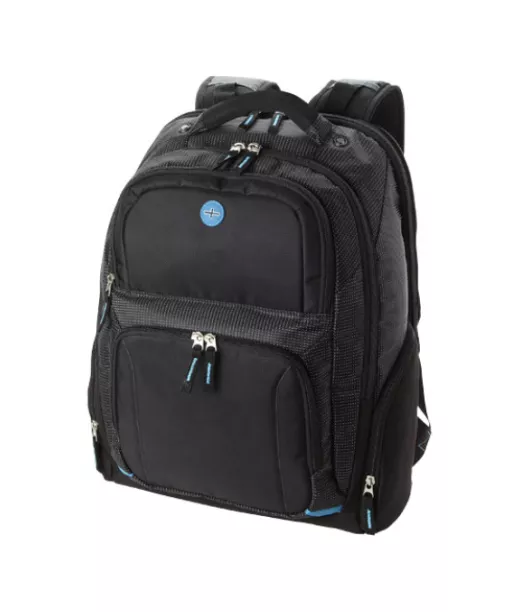 Turvatarkastusystävällinen 15,4” Ty-reppu Kannettavalle Tietokoneelle 20l Musta