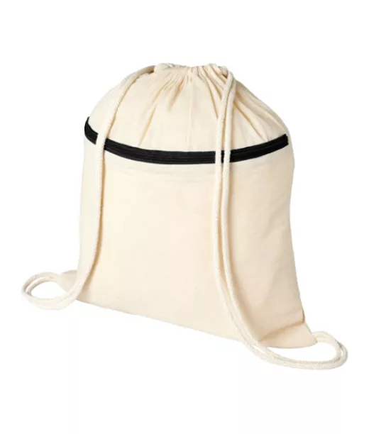Vetoketjullinen Ja Kiristysnyörillinen Oregon-reppu 5l Natural