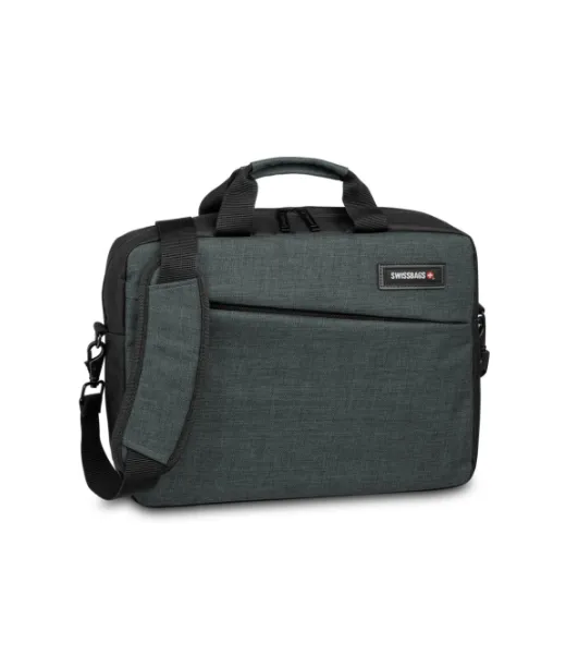 11013. Polyesterinen Kannettavan Tietokoneen Laukku Tummanharmaa