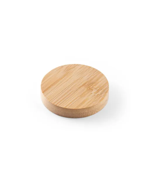 Amchur. Bambusta Valmistettu Lasinalusta, Jossa On Dekapsulaattori Natural