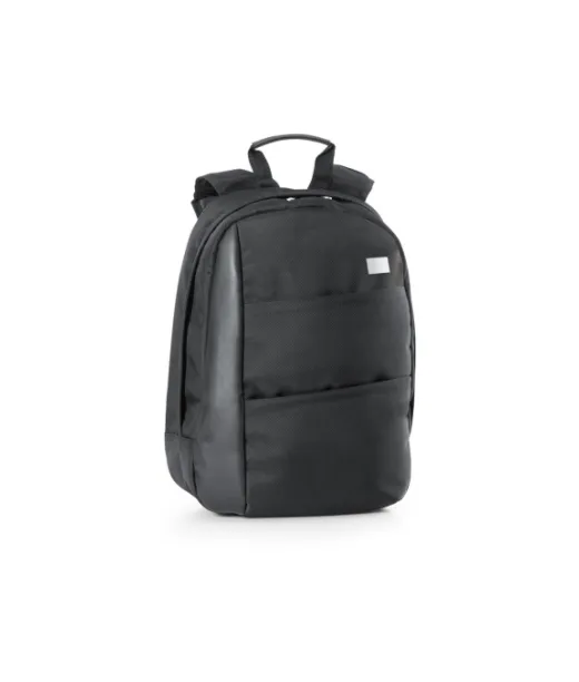 Angle Bpack. Kannettavan Tietokoneen Reppu 15'6'' Pu:sta Ja 1680d:stä Musta