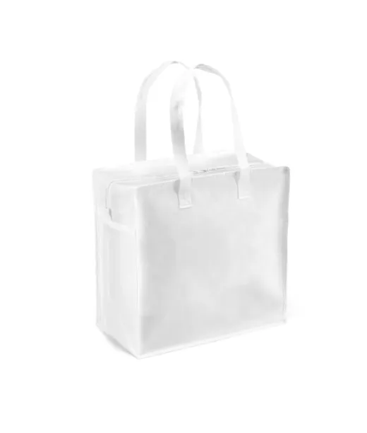 Arasta. Kiiltävä Laminoitu Kuitukangas Laukku (140 G/m²) Valkoinen