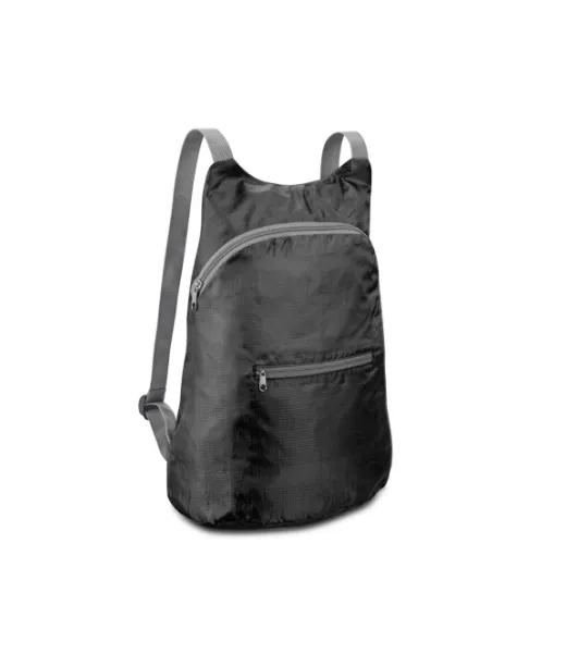 Barcelona. 210d Ripstop Taitettava Reppu Musta