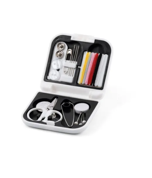 Bilbo. Matkaompelusetti Valkoinen