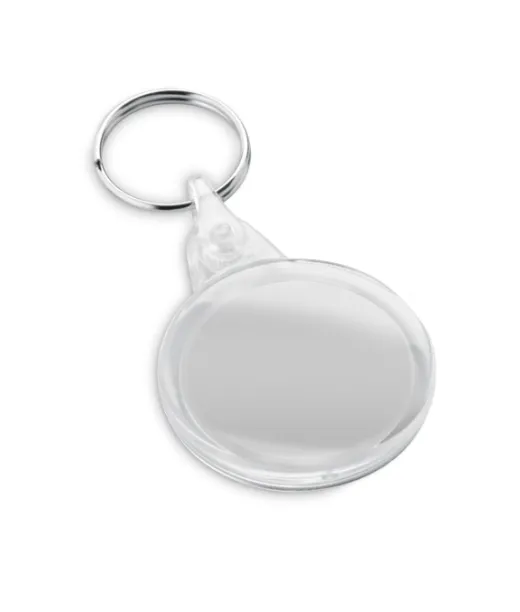 Boling. Pyöreä, Läpikuultava Ps-avaimenperä Läpinäkyvä