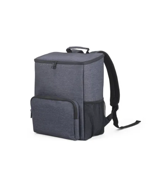 Boston Cooler. 2tone Nylon Eristetty Reppu Sininen