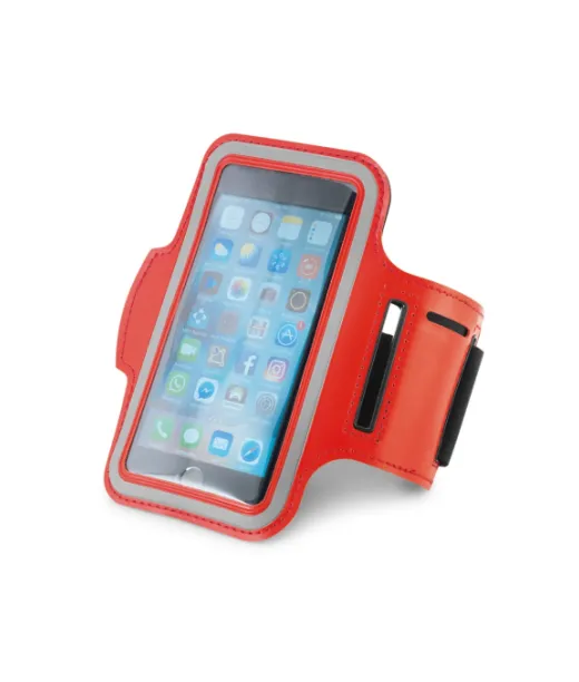 Bryant. Käsivarsikotelo Puhelimelle Punainen