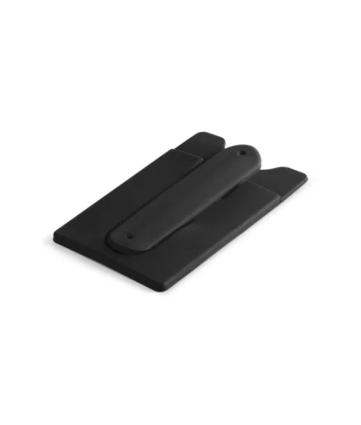 Carver. Silikoninen Korttipidike Ja älypuhelinpidike Musta