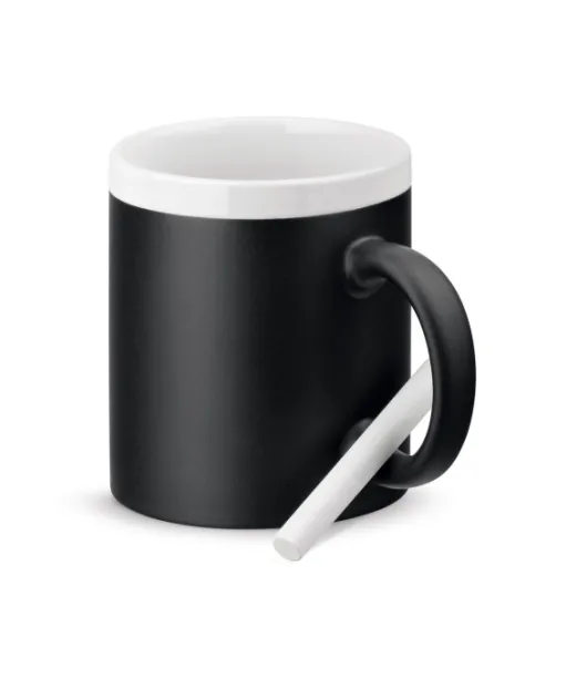 Chalkie. Keraaminen Muki 360 Ml Valkoinen