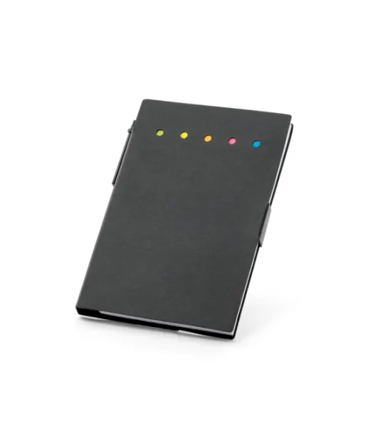 Cooper. Muistilappusetti. 6 Lapputyyppiä Musta