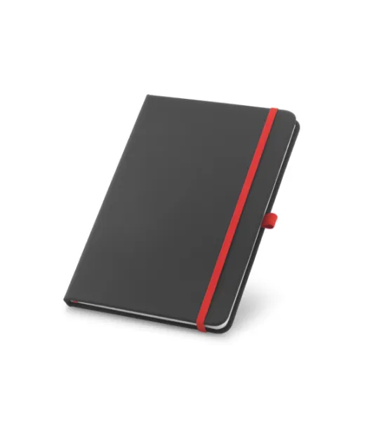 Corbin. A5-muistikirja Pu:sta, Jossa On Vuoratut Arkit Punainen