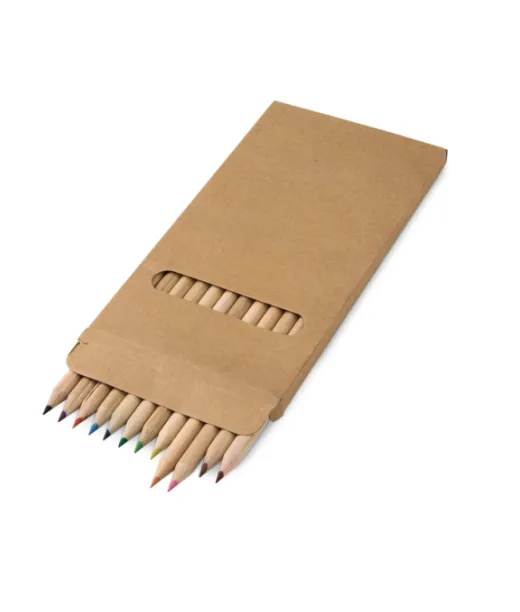 Croco. 10 Värikynän Pakkaus Natural