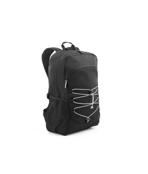 Delfos Backpack. 15'6'' Kannettavan Tietokoneen Reppu 300d Pet (100% Rpet) Ja 600d Pet (100% Rpet) -materiaaleista Musta