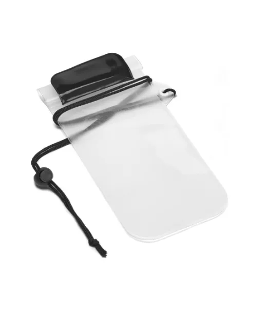 Egeu. Vedenkestävä Pvc Matkapuhelimen Kotelo Musta