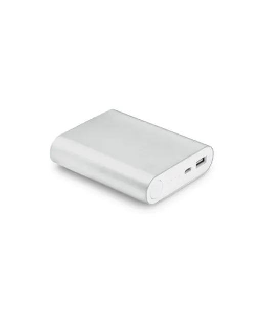 Fermat. Alumiininen Powerbank, Jonka Kapasiteetti On 7 200 Mah Satiinihopea