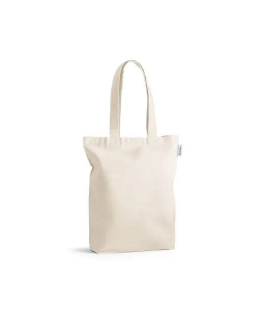 Girona. Laukku Puuvillaa Ja Kierrätettyä Puuvillaa (220 G/m²) Natural (vaalea)