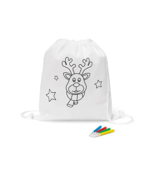 Glencoe. Lasten Värityskassi Valkoinen