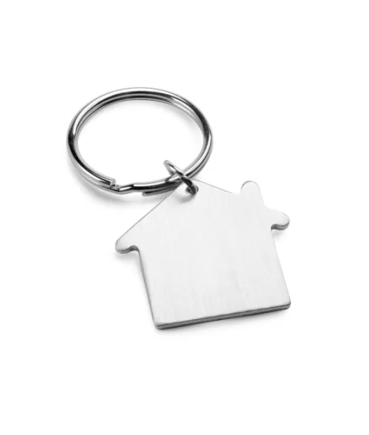 Homier. Alumiininen Avaimenperä Satiinihopea