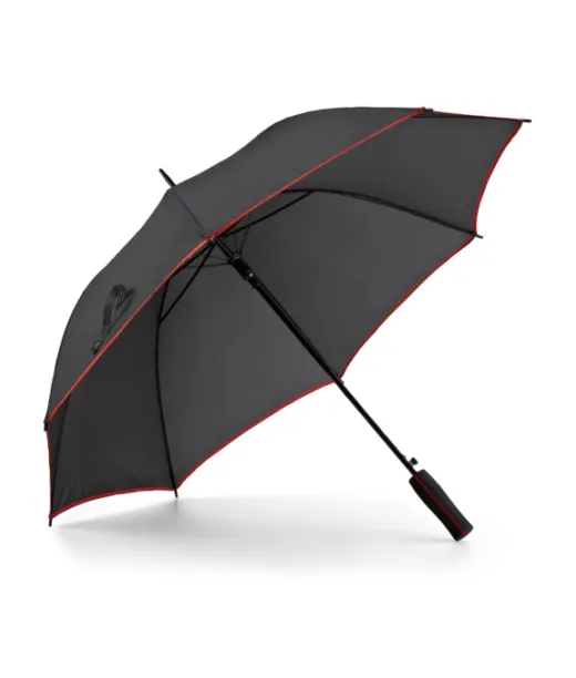 Jenna. 190t Polyesteri Sateenvarjo, Jossa On Automaattinen Avautuminen Punainen