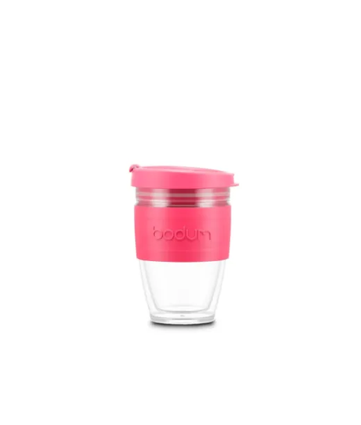Joycup Double 250. Matkamuki 250ml Pinkki
