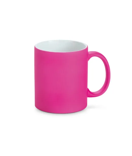 Lynch. 350 Ml Neonvärinen Keraaminen Muki Pinkki