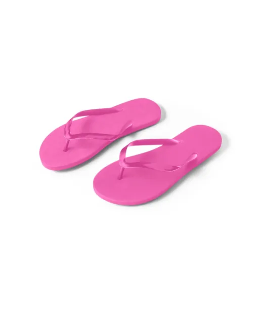 Maupiti / Xl. Mukavat Tossut, Joissa On Pe-pohja Ja Pvc-hihna Pinkki