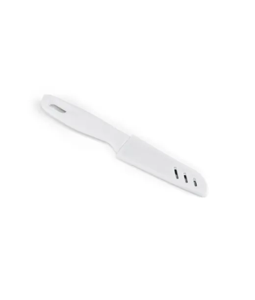 Mikus. Veitsi Ruostumatonta Terästä Ja Pp Valkoinen