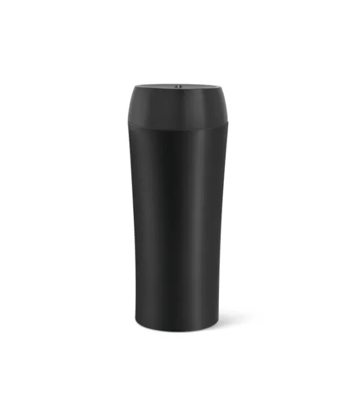 Monarda. Ruostumattomasta Teräksestä Ja Pp:stä Valmistettu Matkakuppi 470 Ml Musta