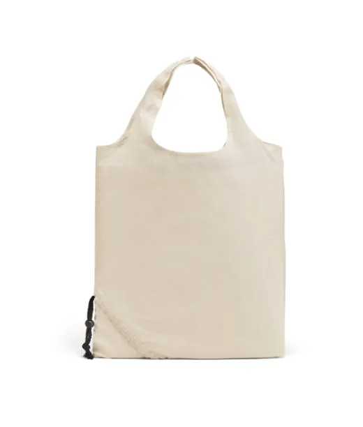 Orleans. Kokoontaiteltava Kassi 100% Puuvillaa. (100 G/m²) Natural (vaalea)