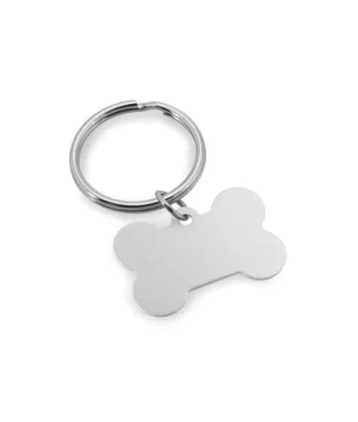 Paw. Alumiininen Avaimenperä Satiinihopea